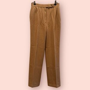 NWT Deadstock Camel Hair Vintage 60s Tan Trousers